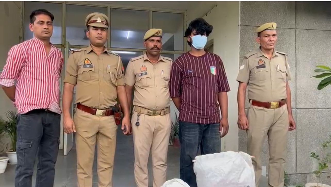 लाखों के गांजा के साथ तस्कर चढ़ा पुलिस के हत्थे, लग्जरी कार से करते थे तस्करी