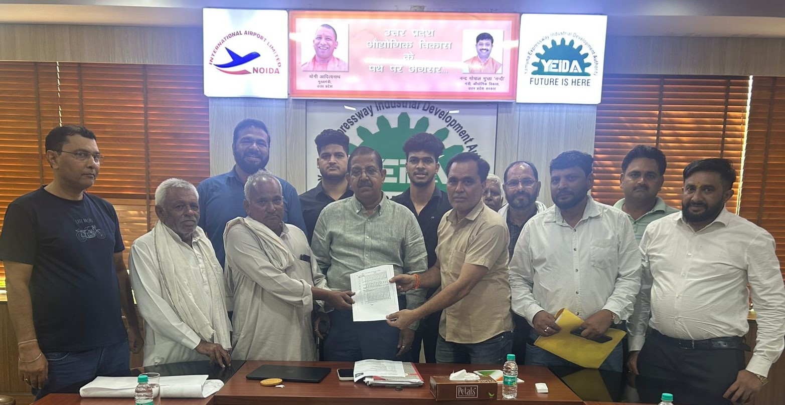 जमीन अधिग्रहण के लिए तीन गांव के लोगों ने दी सहमति: प्रतिनिधि मंडल ने सीईओ अरुणवीर सिंह को सौंपा ज्ञापन