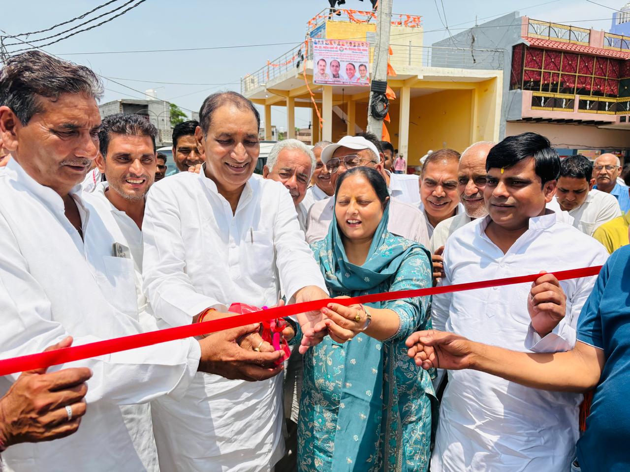 विधायक तेजपाल नागर ने ग्रामीणों की मांग पर लगाई मोहर: खटाना–धीरखेड़ा मार्ग गंगा नहर पर पुल निर्माण कार्य का शुभारंभ