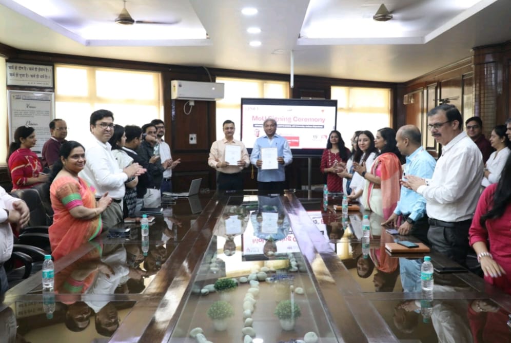 एनआईईटी ने राजस्‍थान यूनिवर्सिटी के साथ किया शैक्षिक करार: कौशल विकास के क्षेत्र में परस्‍पर सहयोग को मिलेगा बढ़ावा