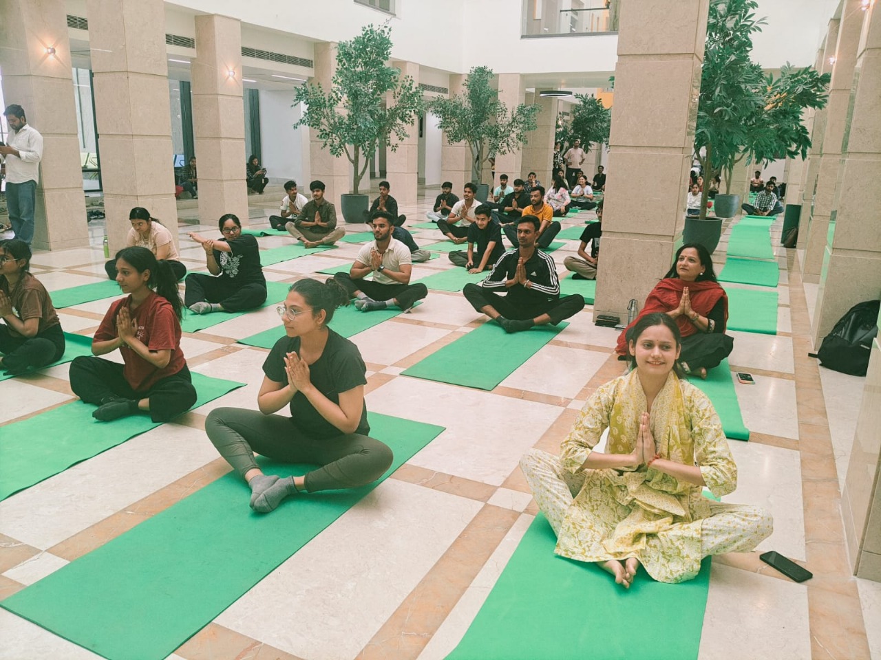 गलगोटिया विश्वविद्यालय में 21 जून तक होगा योग से संबंधित कार्यक्रम:योगा फार वन अर्थ वन हेल्थ, थीम पर मनेगा योग दिवस