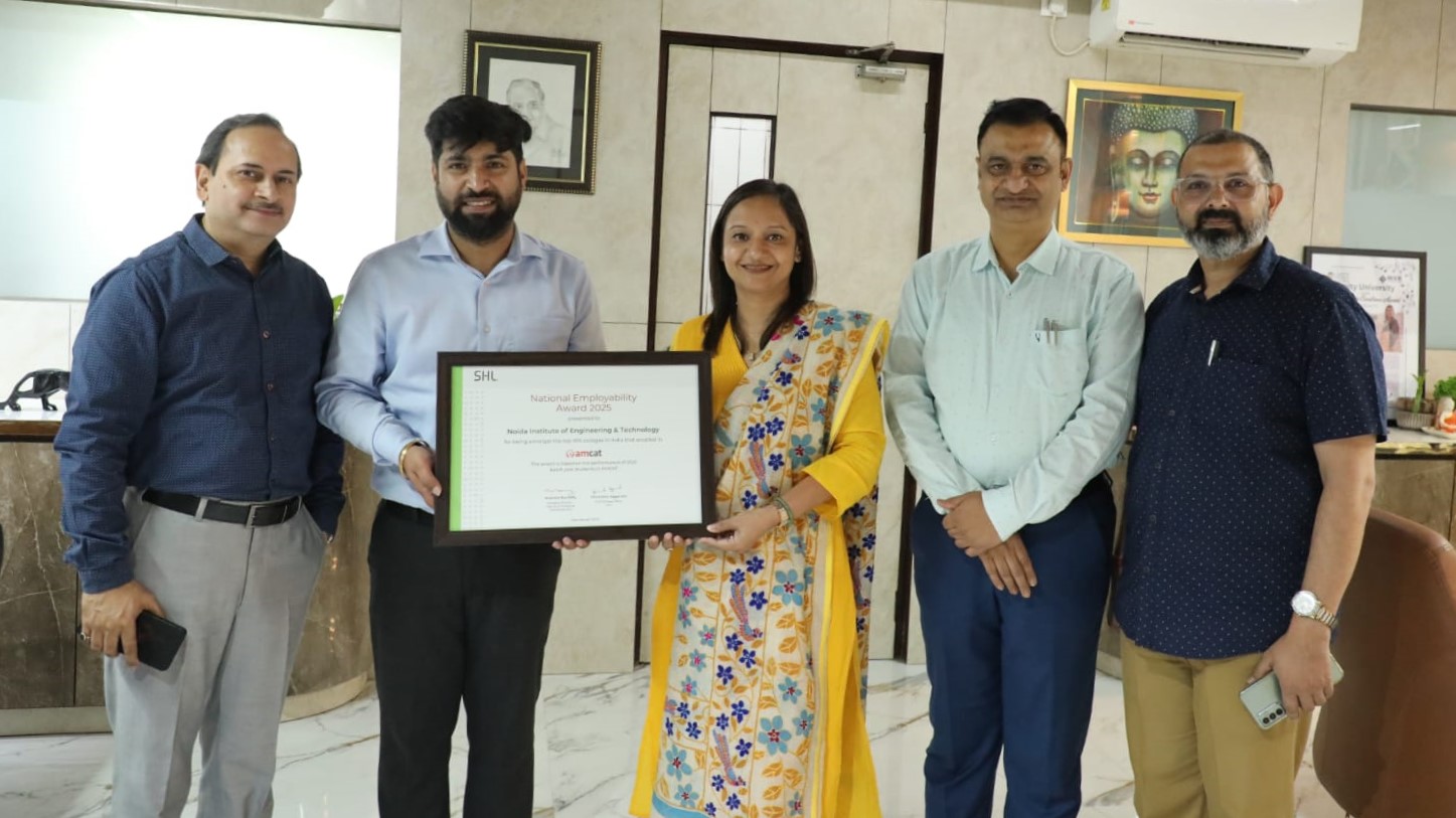 देश के शीर्ष 10 इंजीनियरिंग कॉलेजों में शामिल हुआ एनआईईटी: कॉलेज को मिला राष्‍ट्रीय रोजगार योग्‍यता पुरस्‍कार-2025