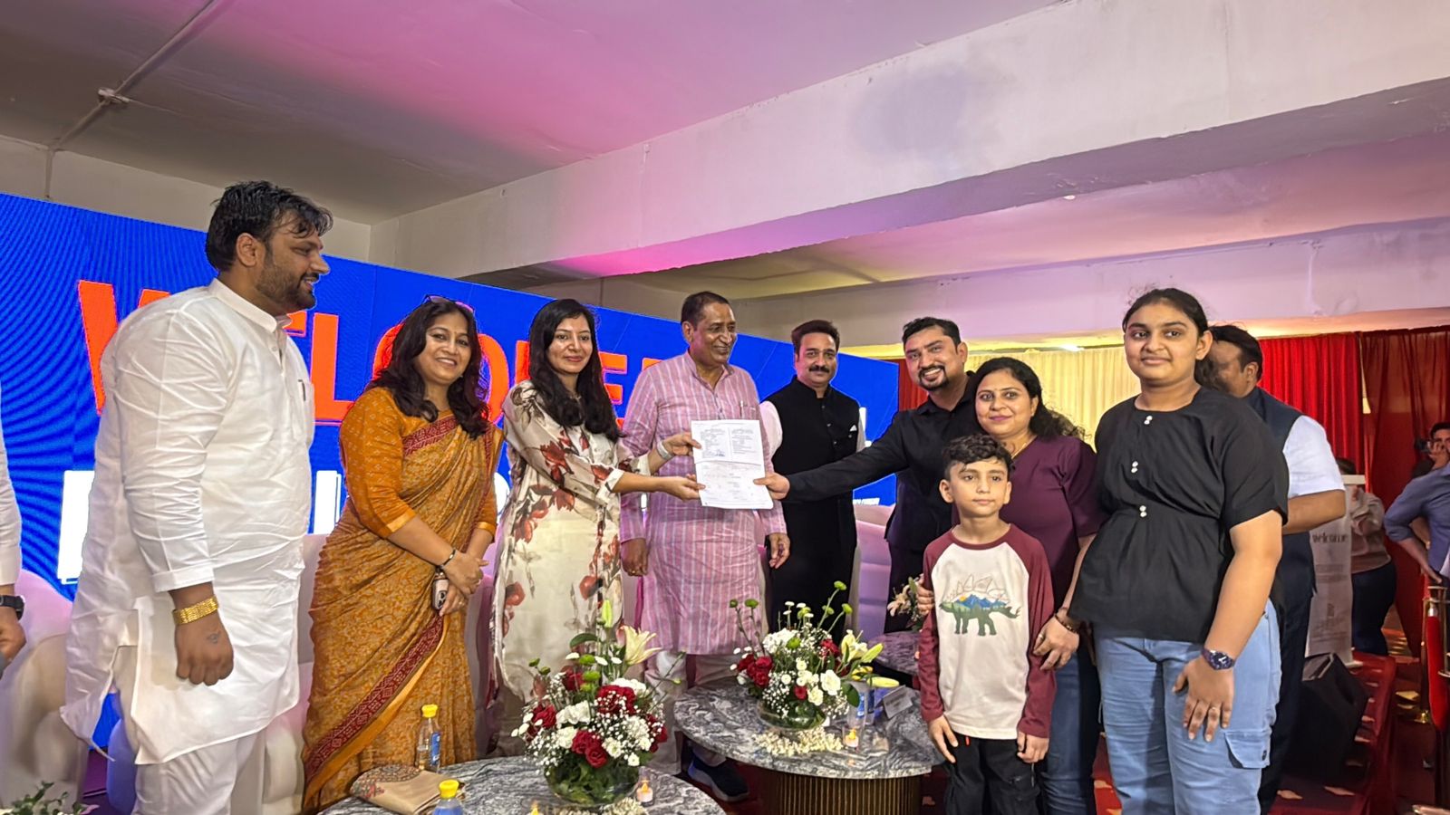 दस वर्ष बाद एक हजार लोगों के सपनों को लगे पंख: आरजी लग्जरी होम्‍स में फ्लैटों की रजिस्‍ट्री शुरू