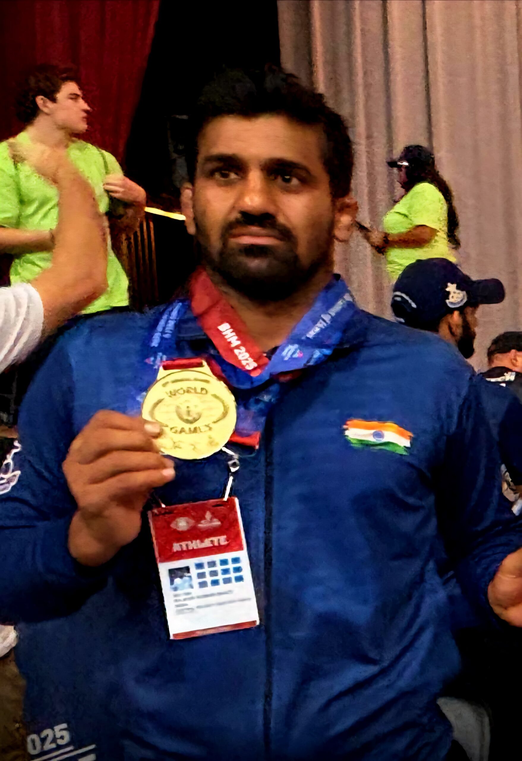 अमेरिका के पहलवान को उसके घर में दिखाया धोबी पछाड़: घर वापसी पर राजेश भाटी के गर्म जोशी से स्‍वागत की तैयारी