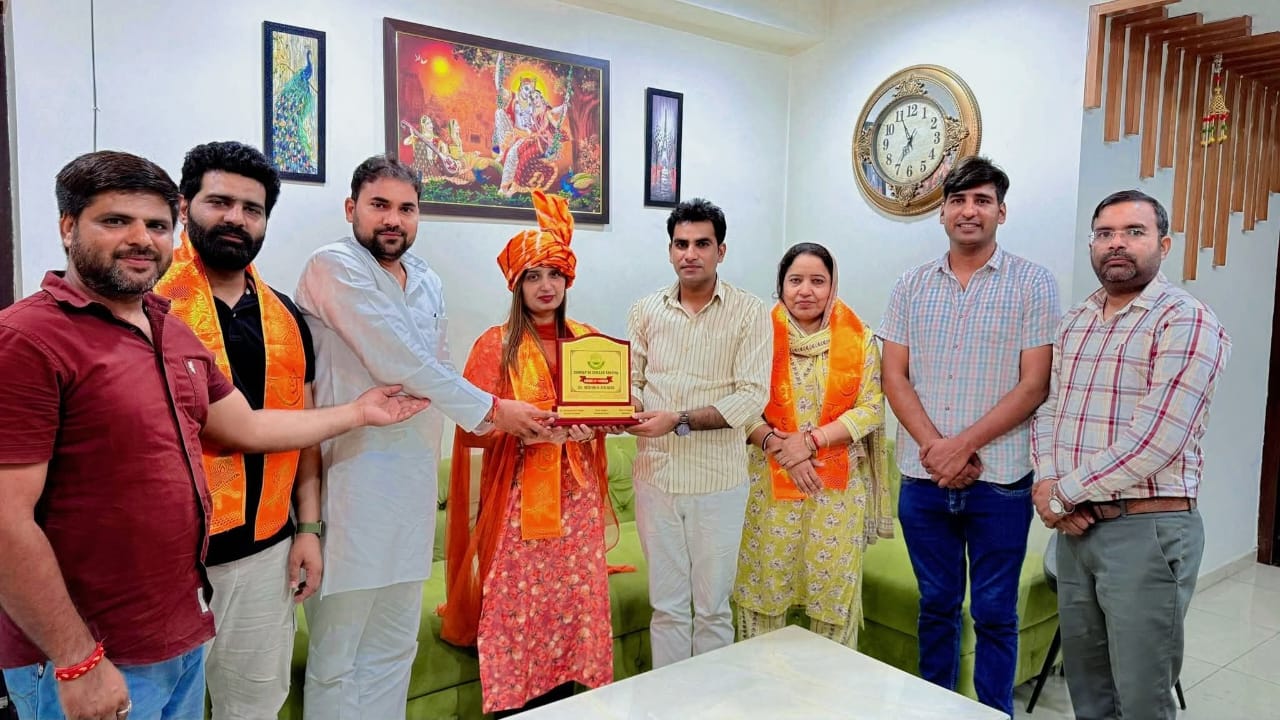 दुजाना गांव निवासी डाक्‍टर मोनिका को किया गया सम्मानित: संकल्‍प संस्‍था ने उत्क्रष्ट शोध कार्य करने पर किया सम्‍मान