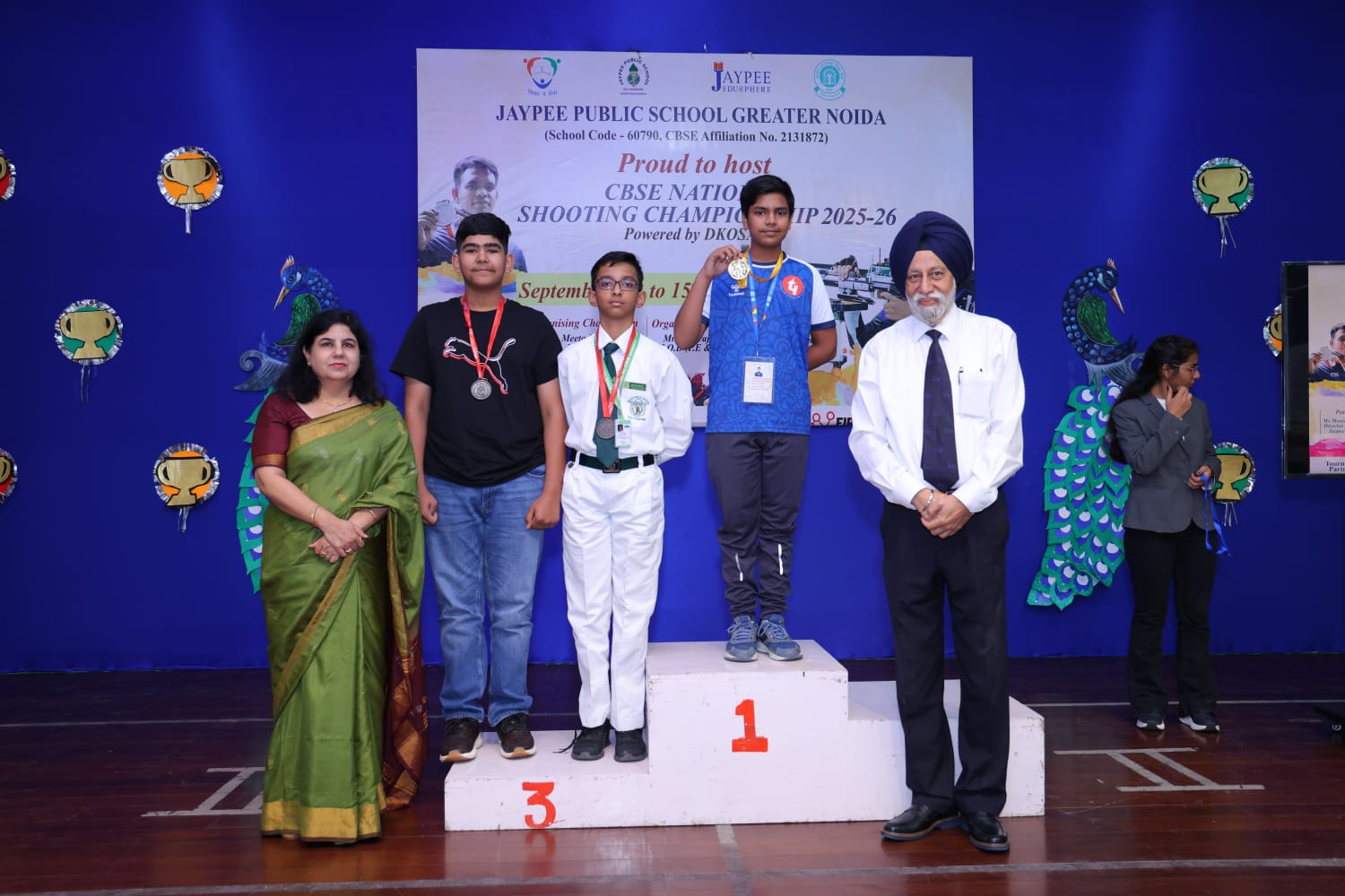 पांच दिवसीय सीबीएसई नेशनल शूटिंग चैंपियनशिप 2025 का समापन: जेपी पब्लिक स्‍कूल में आयोजित प्रतियोगिता में 1200 खिलाडि़यो ने लिया था हिस्‍सा