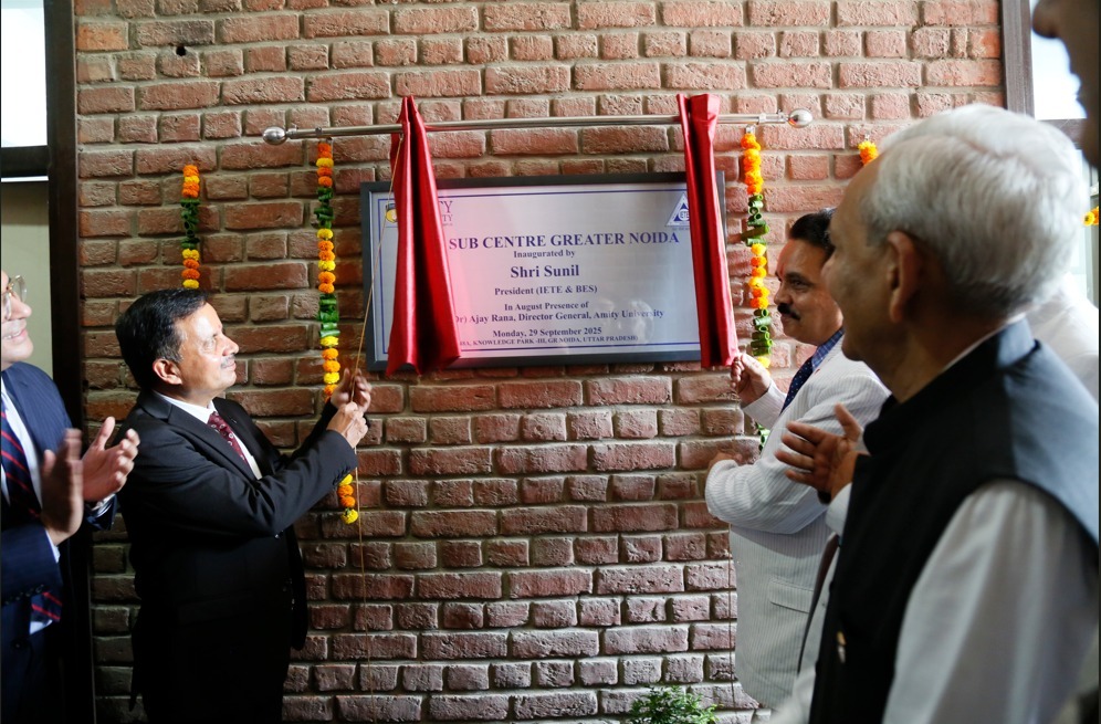 छात्रों और शोधार्थियों के हित में एमिटी यूनिवर्सिटी का बड़ा कदम: एमिटी यूनिवर्सिटी ग्रेटर नोएडा में आईईटीई सबसेंटर का  उद्घाटन