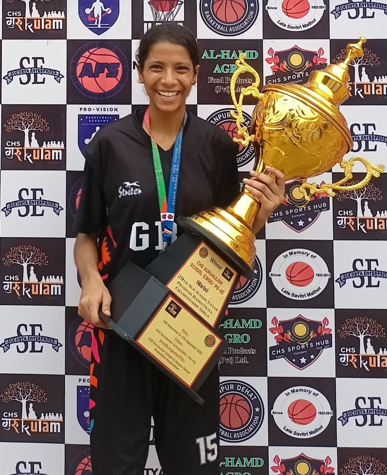 फादर एग्नेल स्कूल की छात्रा ने राष्ट्रीय स्‍तर पर बिखेरी चमक : राशि चौधरी का अंडर-14 राष्ट्रीय बास्केटबॉल टीम में चयन