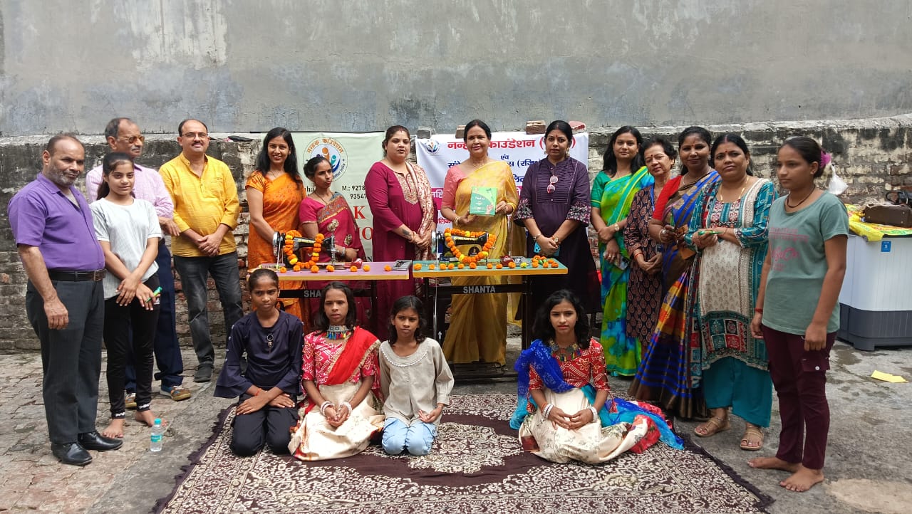 गरीब परिवारों को निशुल्‍क मिलेगा रोजगार का प्रशिक्षण: नन्हक फाउंडेशन ने संवेदना फाऊंडेशंस के सहयोग से शुरू किया प्रोजेक्‍ट