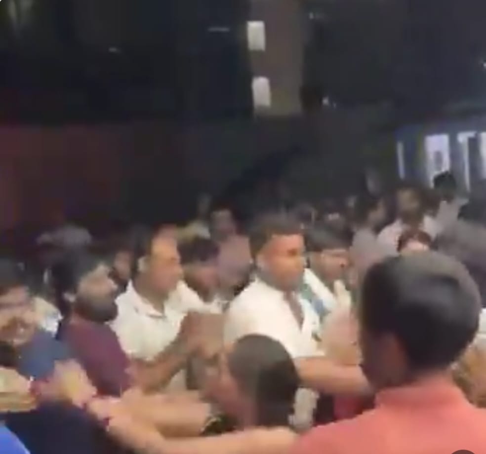 सोसायटी में फ‍िर दिखी गार्डों की गुंडई:निवासियों के साथ ही महिला को भी पीटा