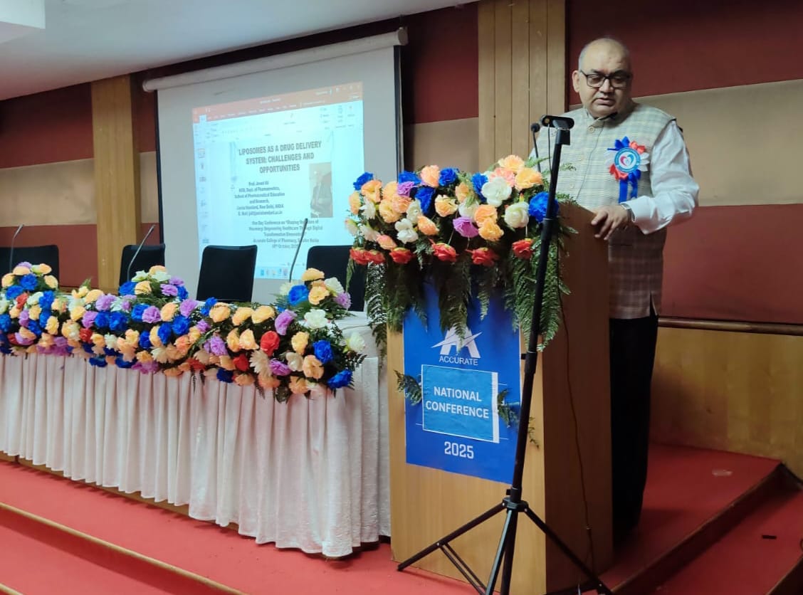 एक्यूरेट कॉलेज ऑफ फार्मेसी में राष्‍ट्रीय सम्‍मेलन का आयोजन: शेपिंग द फ्यूचर ऑफ फार्मेसी विषय पर आयोजित हुआ सम्‍मेलन
