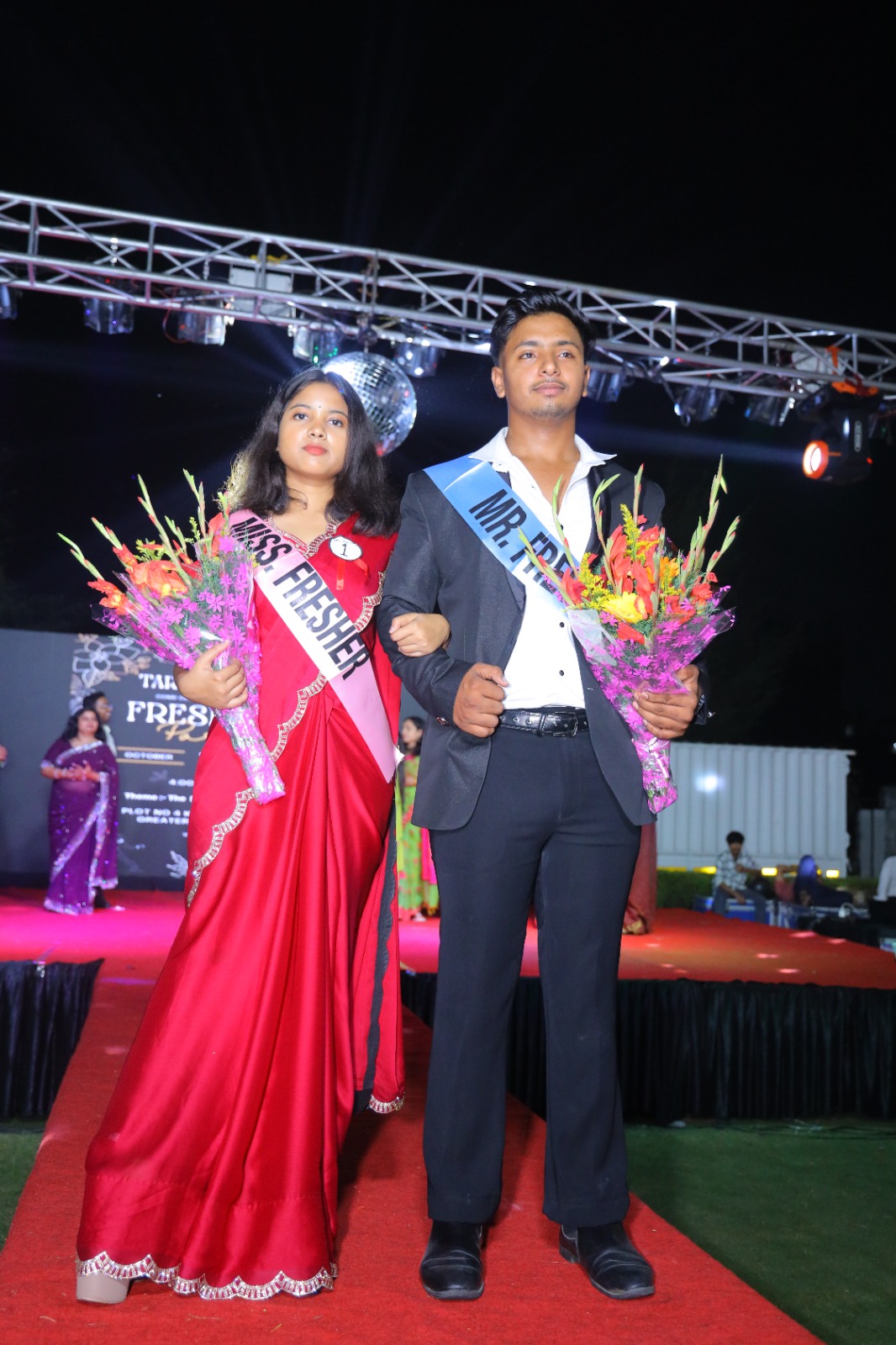 आरबीएमआई कॉलेज में फ्रेशर पार्टी तरंग-2025 का आयोजन: देवकरण और रूपल चुने गए मिस्‍टर व मिस फ्रेशर