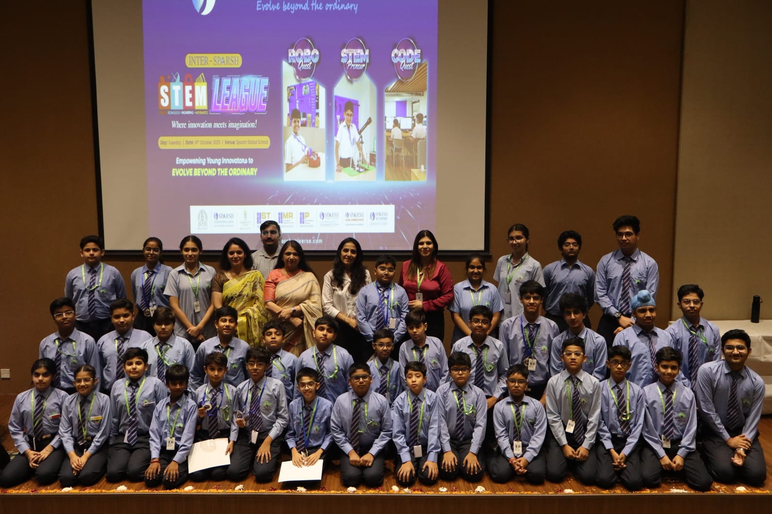 स्पर्श ग्लोबल स्कूल में इंटर स्पर्श STEM लीग का भव्य आयोजन: लीग में विद्यार्थियों ने किया अपनी प्रतिभा का प्रदर्शन