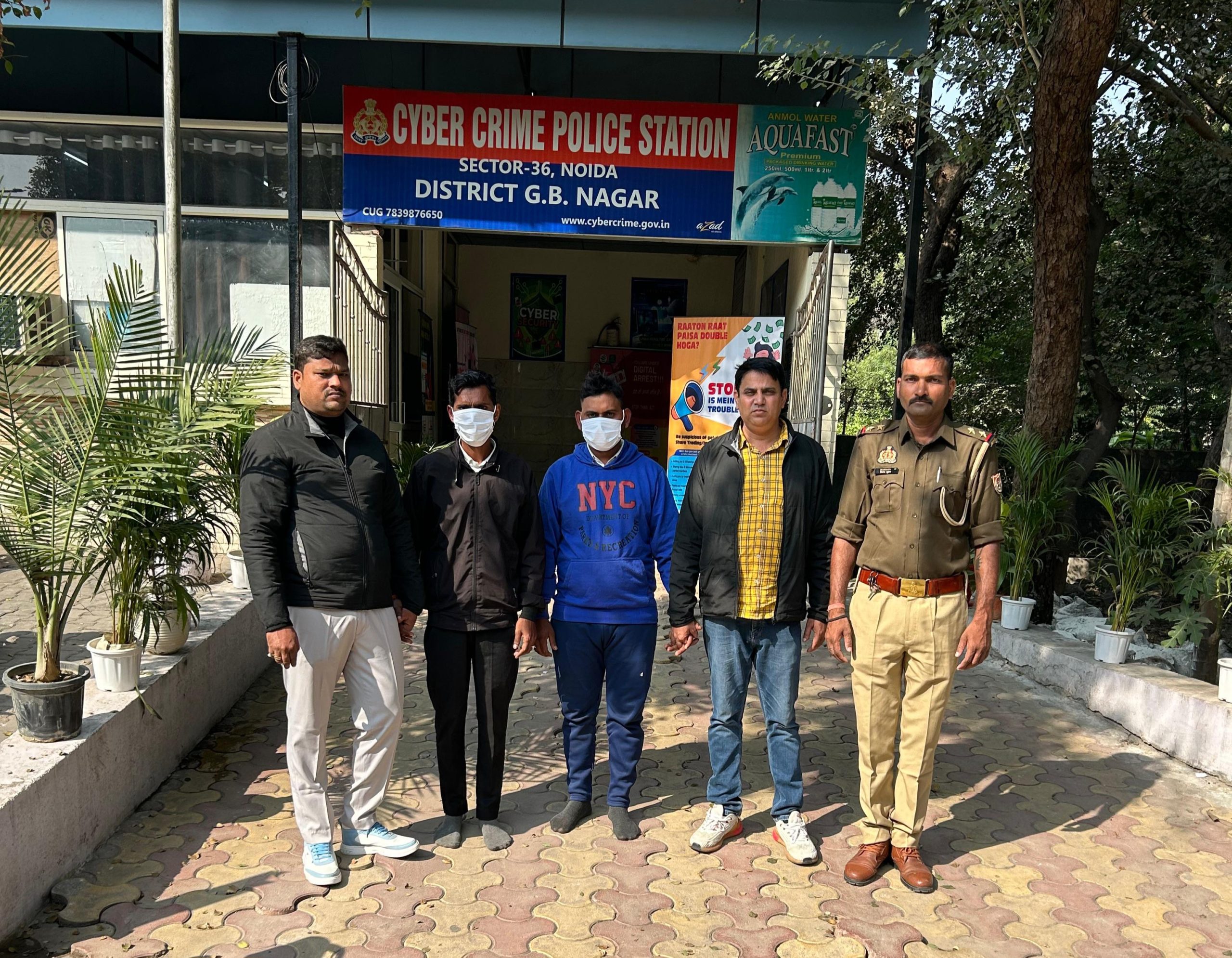 शेयर बाजार में निवेश का झांसा देकर 5.6 करोड़ की ठगी, साइबर क्राइम पुलिस ने मेरठ के दो आरोपी दबोचे