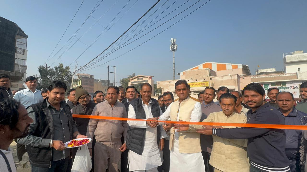 दादरी विधानसभा में 50 करोड़ रुपए से होंगे विभिन्‍न विकास कार्य:विधायक तेजपाल नागर के प्रयास से दादरी में विकास का नया अध्याय