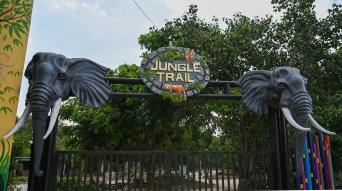 500 टन स्क्रैप धातु से तैयार 700 से अधिक जीव-जंतुओं का आज से होगा दीदार, जंगल ट्रेल पार्क शुरू