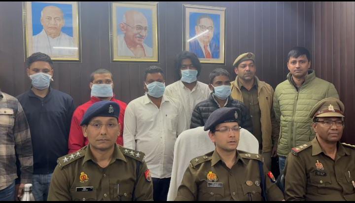 लूट की झूठी कहानी रचकर कंपनी का कैश हड़पने वाला गिरोह बेनकाब, कंपनी का ड्राइवर ही निकला मास्टरमाइंड