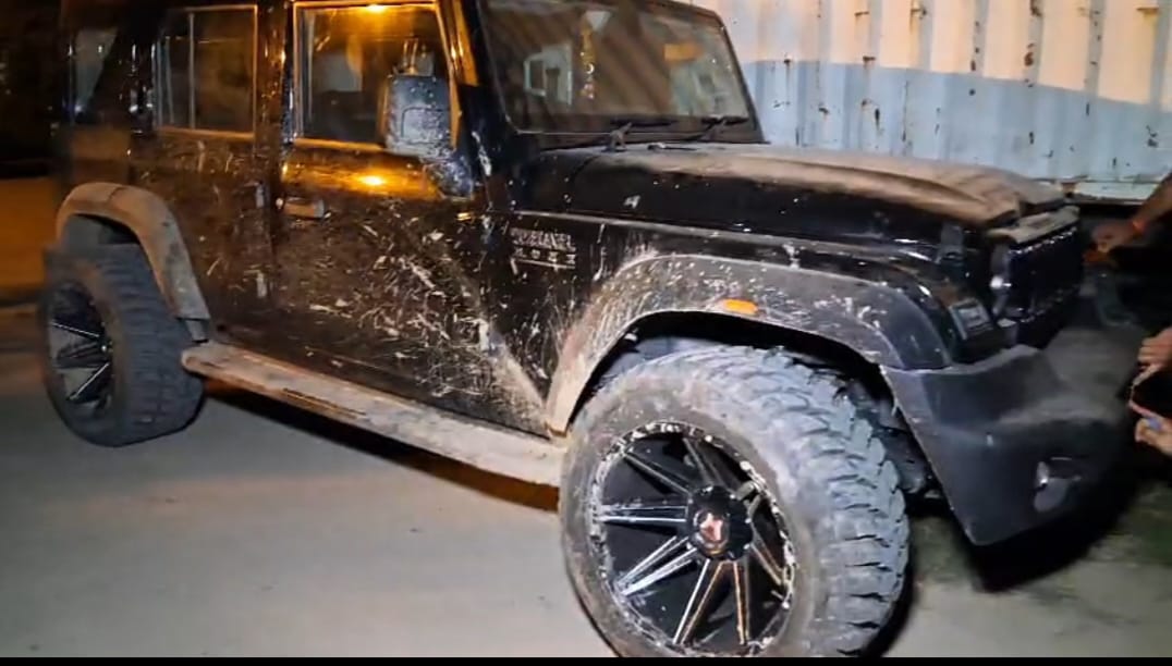 15 लाख की थार 2 लाख का टायर पर पेट्रोल डलवाने के लिए नहीं था पैसा:पेट्रोल के 4 हजार रुपए बचाने के लिए घटना को दिया अंजाम