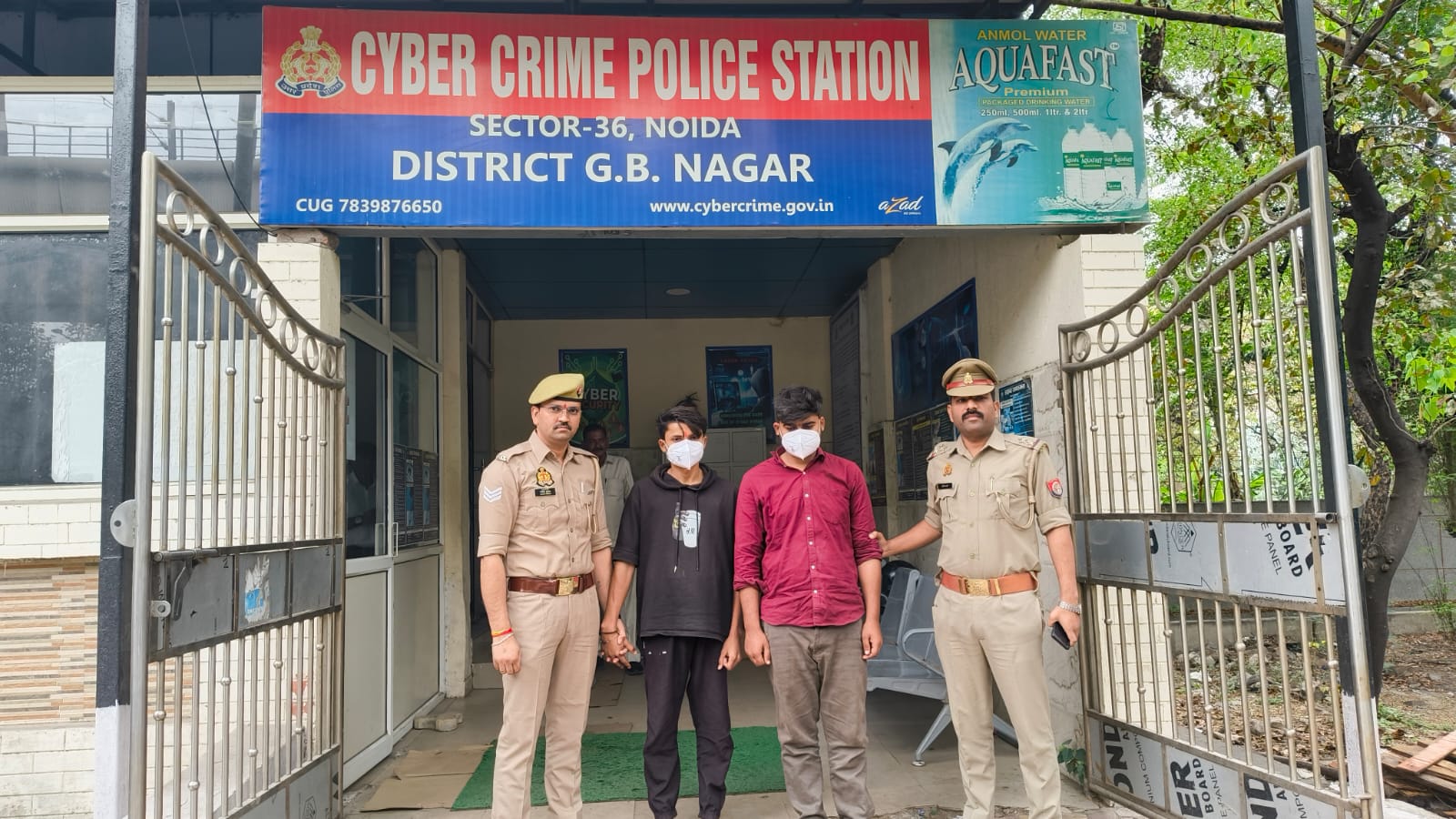 डिजिटल अरेस्‍ट कर 4 करोड़ की ठगी करने वाले दो लोग गिरफ्तार:आरोपितों के द्वारा ठगों को उपलब्‍ध कराया जाता था बैंक खाता