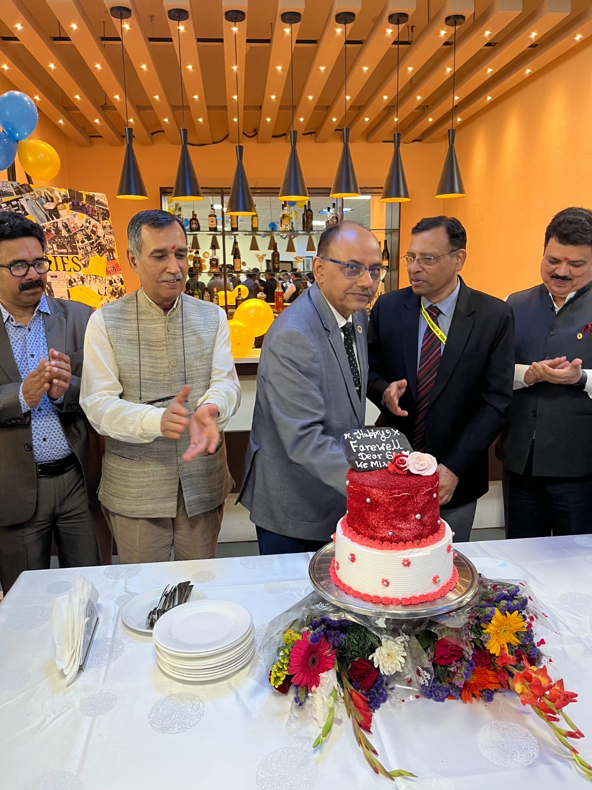 FHRAI कॉलेज में निदेशक के विदाई समारोह का आयोजन:अरुण कुमार ने संस्थान के साथ बिताए अनुभवों को किया साझा