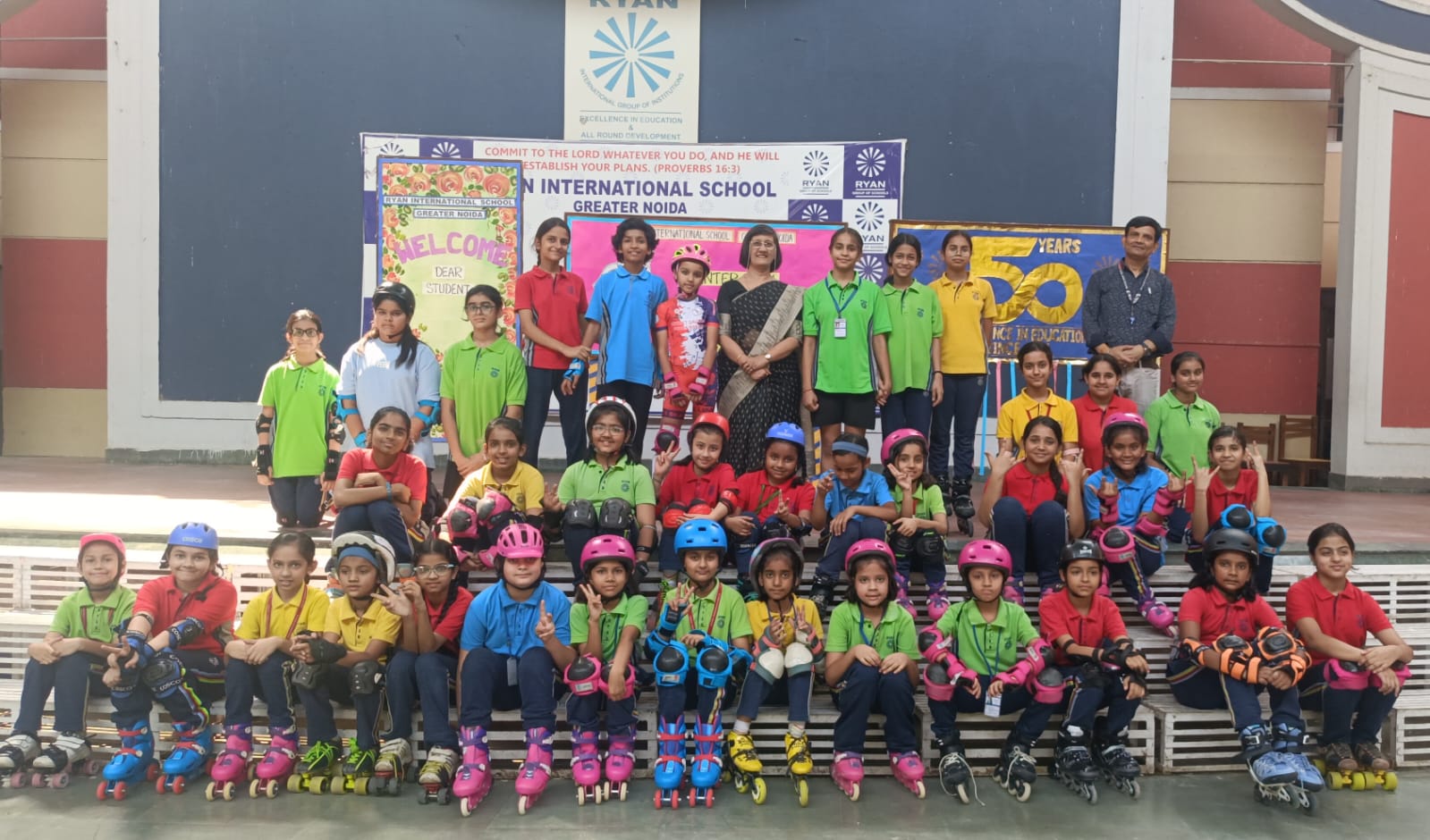 रायन स्‍कूल ग्रेटर नोएडा बना ओवरऑल चैंपियन:स्‍कूल ने नॉर्थ जोन II इंटर-रायन स्केटिंग चैंपियनशिप जीती