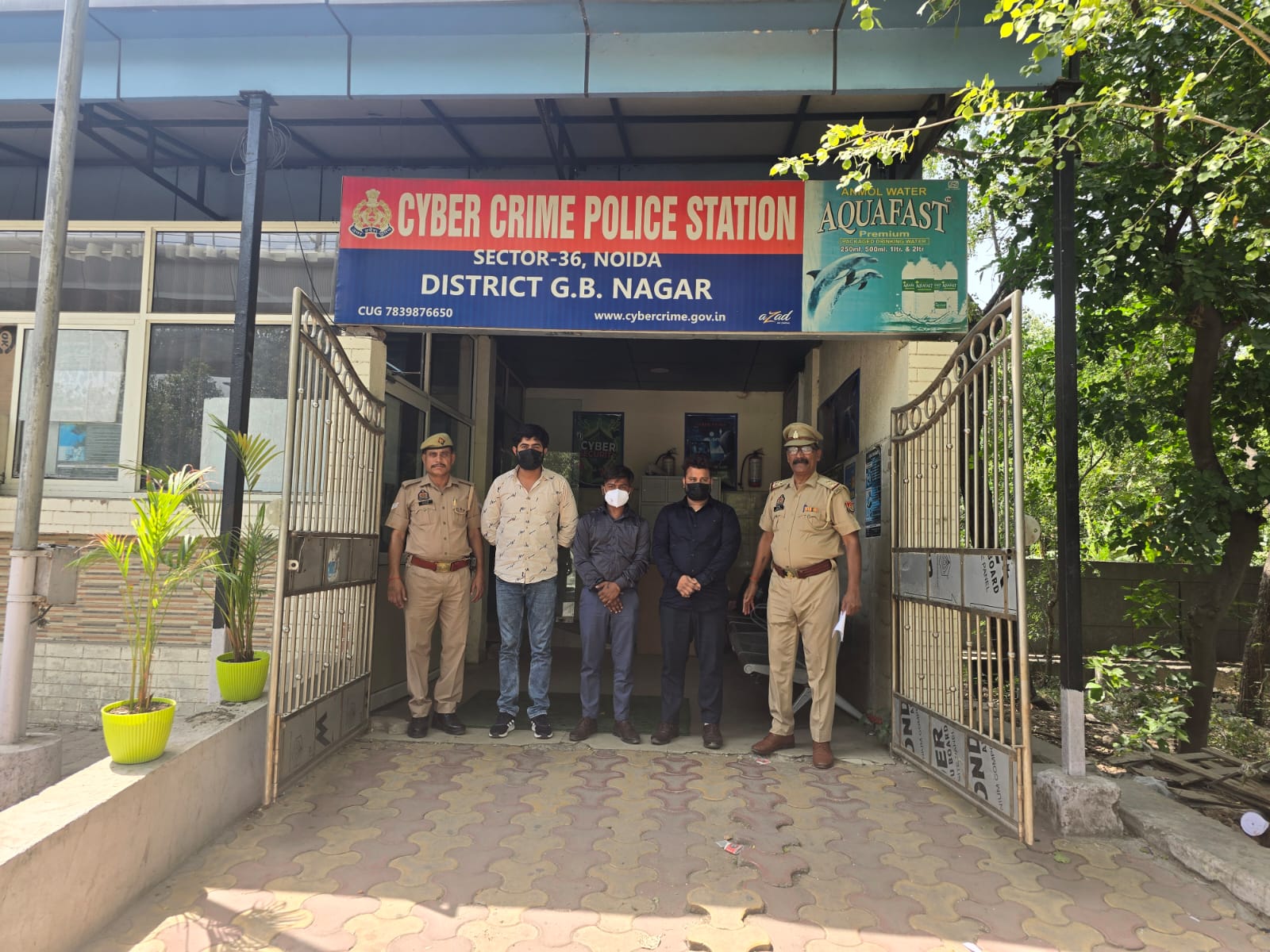 फर्जी कंपनी बनाकर साइबर क्राइम करने वाले गिरफ्तार:थाना साइबर क्राइम पुलिस ने तीन लोगों को किया गिरफ्तार