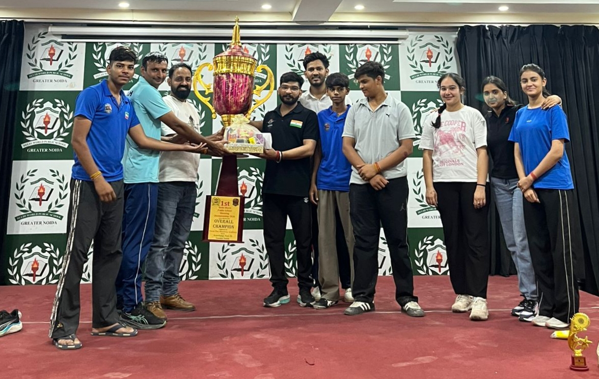 DWPS शूटिंग चैंपियनशिप में 340 निशानेबाजों ने लिया हिस्‍सा:राणा शूटिंग अकादमी ने जीती ओवरऑल चैंपियनशिप ट्राफी