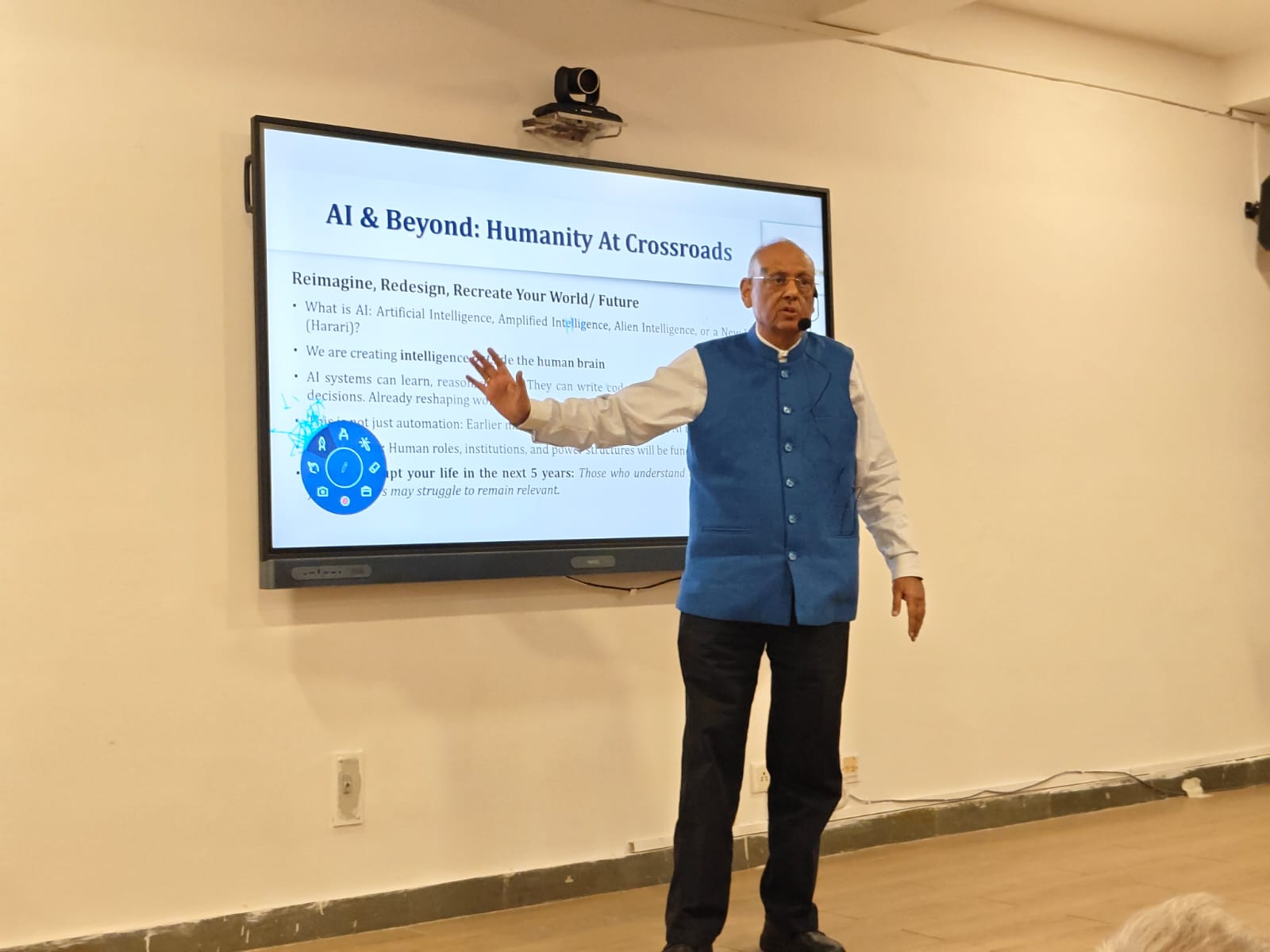 एआई पर आई ट्रिपल ई की अंतरराष्ट्रीय कांफ्रेंस का आयोजन:देश-विदेश से कांफ्रेंस में 1500 शोध पत्र किए गए प्रस्‍तुत