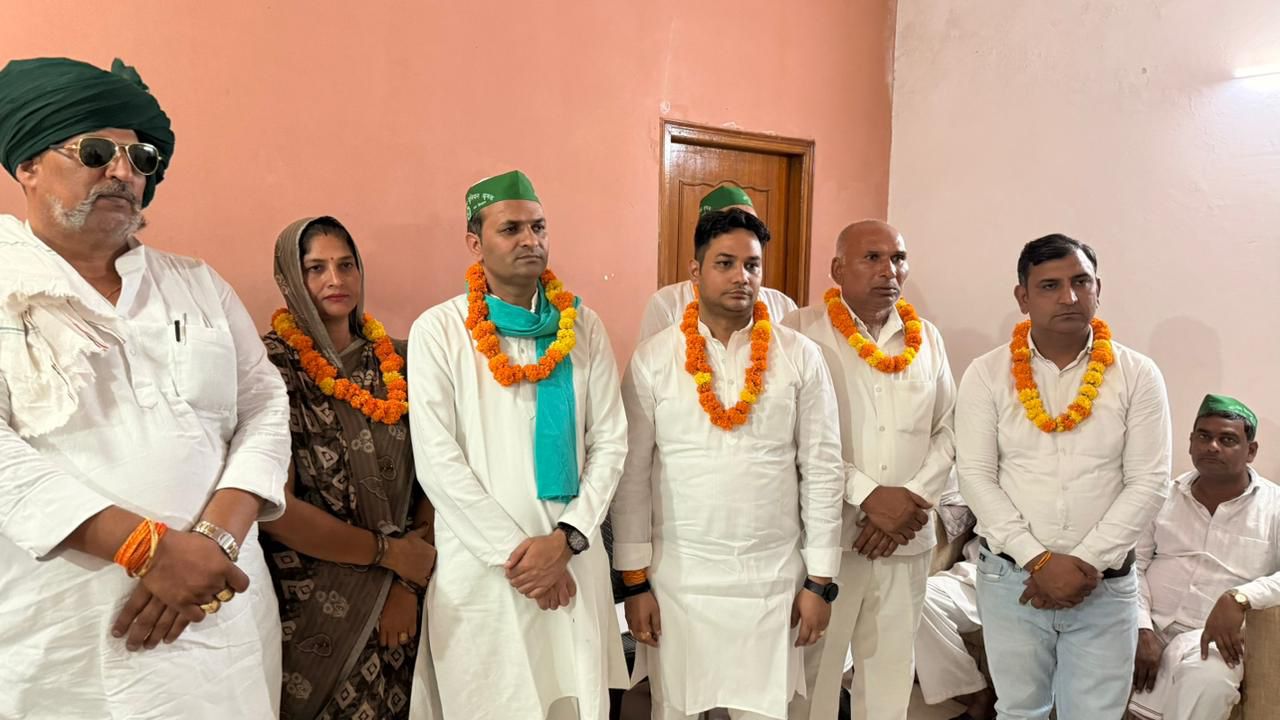 भारतीय किसान यूनियन (कृषक )का गठन:जगनपुर गांव निवासी कृष्ण नागर बने राष्ट्रीय अध्यक्ष