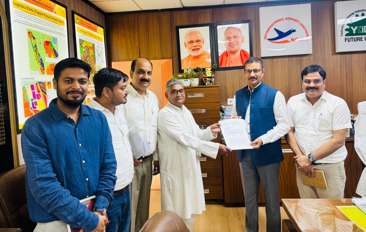 589 किसानों के चेहरे पर यमुना प्राधिकरण ने दी खुशी:7 प्रतिशत आबादी भूखंड के लिए जारी किया लेटर