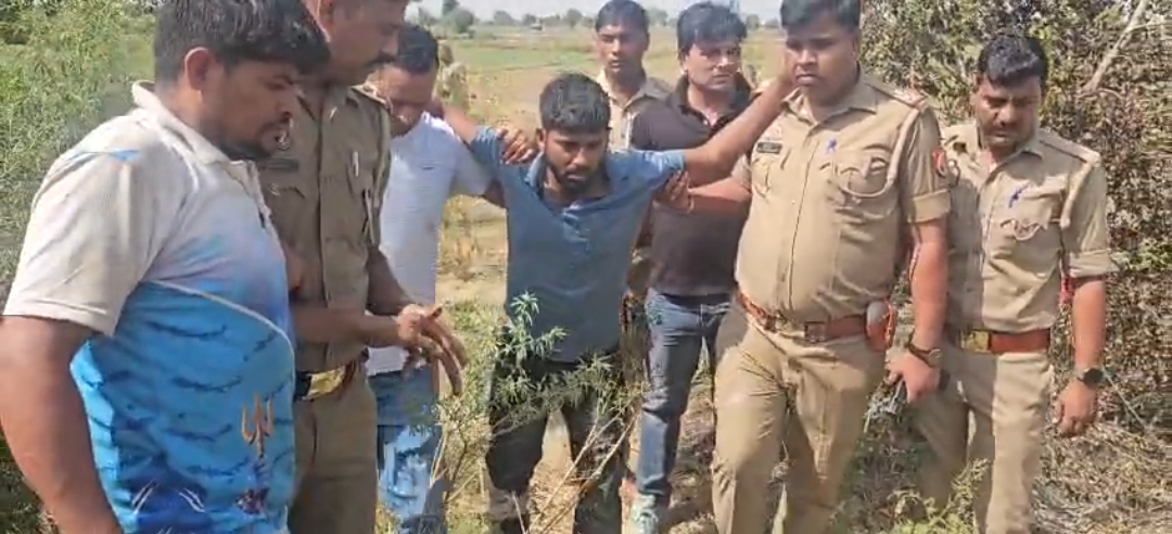 गोपाल शर्मा हत्‍याकांड का पुलिस ने किया पर्दाफाश:मुठभेड़ में दो बदमाशों के पैर में लगी गोली