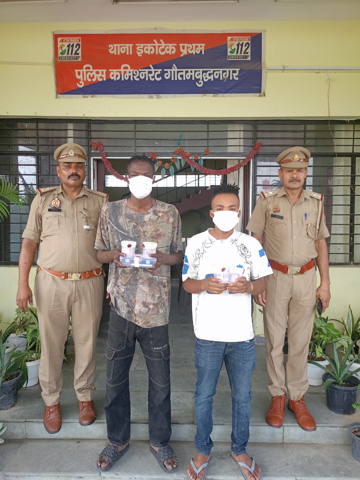 एमडीएमए तस्करी का बड़ा भंडाफोड़, ग्रेनो में दो विदेशी नागरिक दबोचे गए