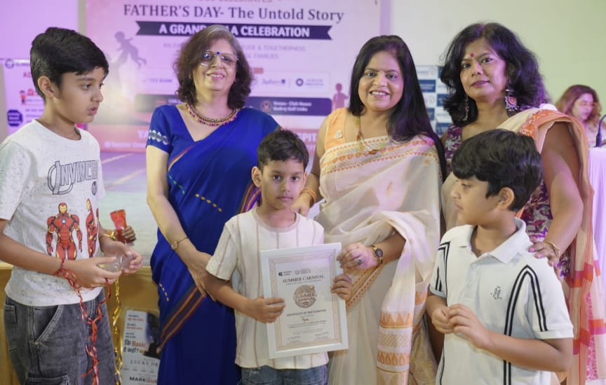 गोदरेज गोल्फ लिंक में फादर्स डे गाला सेलिब्रेशन का आयोजन:शीइंस्पायर फाउंडेशन द्वारा आयोजित किया गया कार्यक्रम