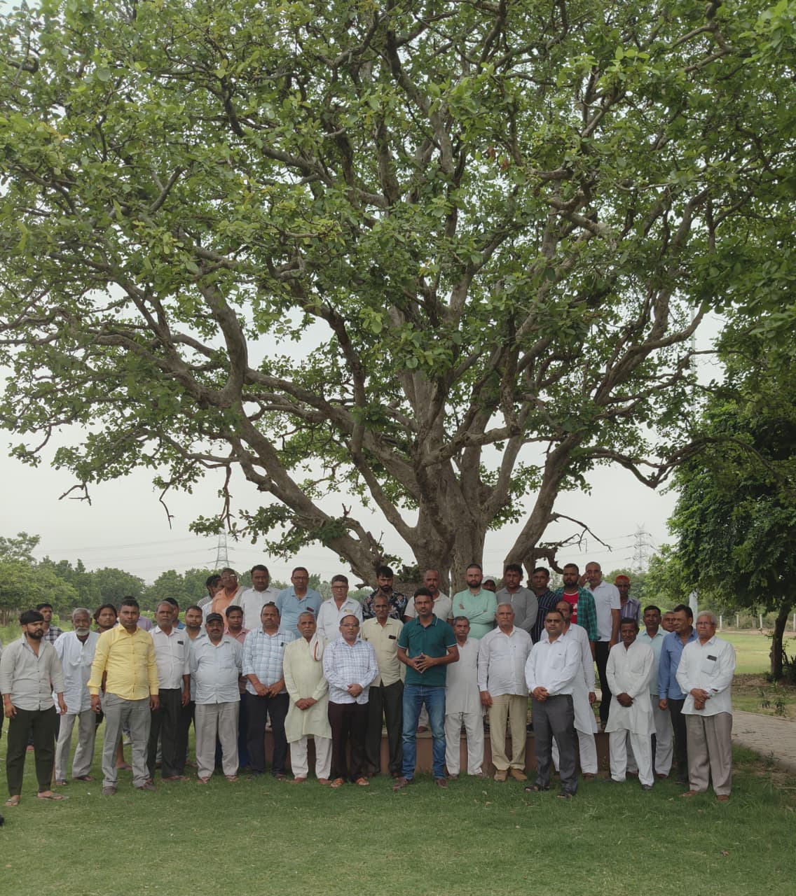 44 गांवों के किसानों ने लिया अनशन का निर्णय:शेष 4 प्रतिशत प्लॉट से वंचित किसान करेंगे अनशन