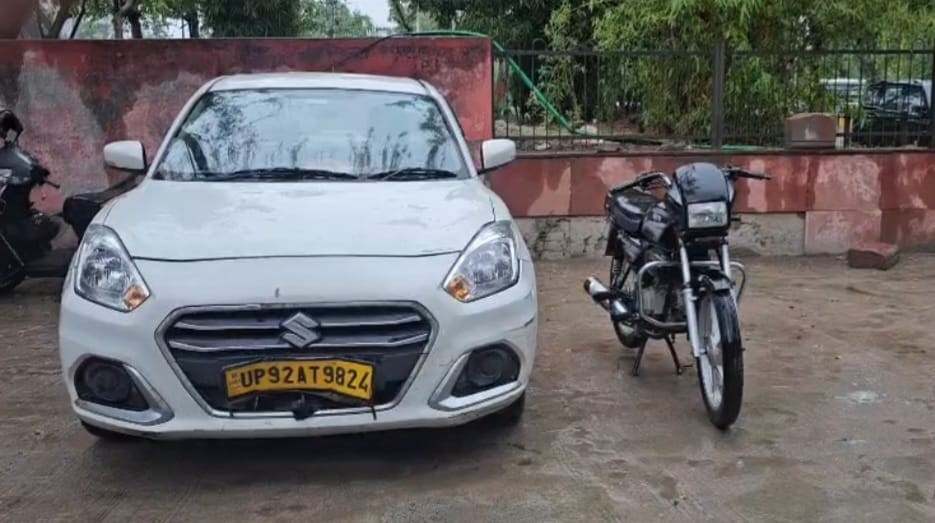 नोएडा में पुलिस और बादमशो के बीच मुठभेड़, वाहन चोर के पैर में लगी गोली