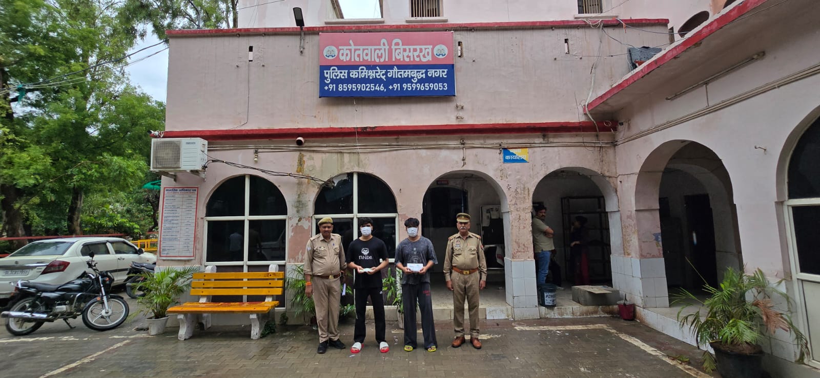 कॉल सेंटर बनाकर लोन दिलाने के नाम पर ठगी करने वाले 2 दबोचे, Loan112 ऐप बनाकर पास कर देते थे फर्जी लोन