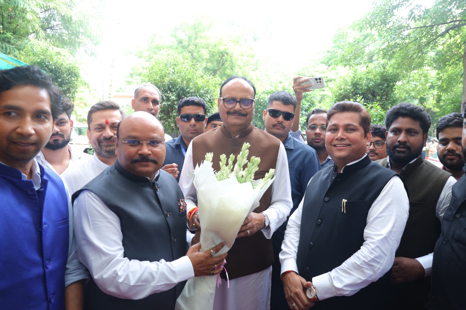 जीएनआईओटी कॉलेज में आयोजित कार्यक्रम में पहुंचे उप मुख्‍यमंत्री:नमस्कार फाउंडेशन के द्वारा आयोजित किया गया कार्यक्रम