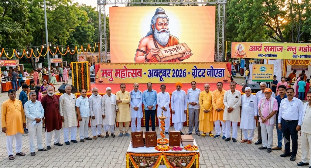 राहुल गांधी व अखिलेश को मनुस्मृति पर शास्त्रार्थ की चुनौती:कहा हिंदुत्व, ब्राह्मणवाद और भारतीय सनातन परंपरा की विरोधी है कांग्रेस