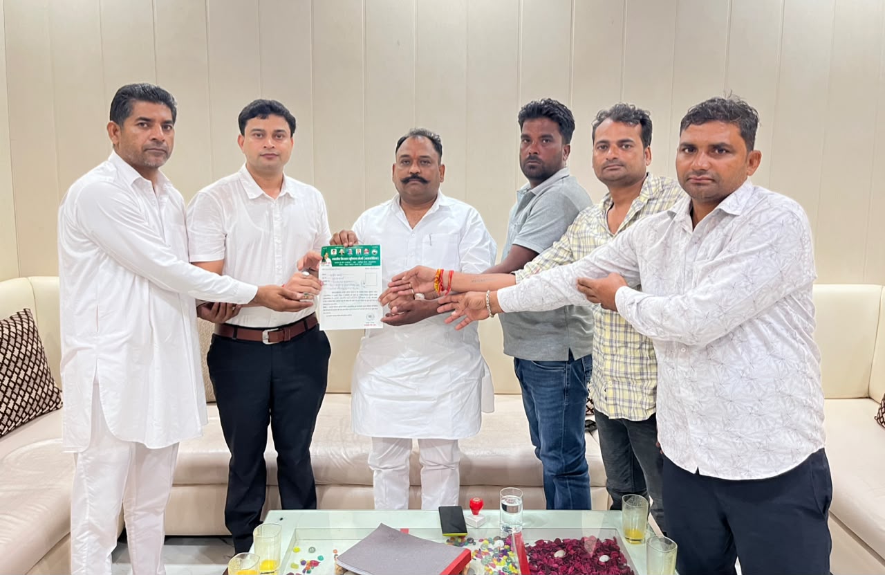 संदीप शर्मा को भारतीय किसान यूनियन संघर्ष ने दी बड़ी जिम्‍मेदारी:संदीप शर्मा को बनाया युवा प्रदेश महासचिव, उत्तर प्रदेश