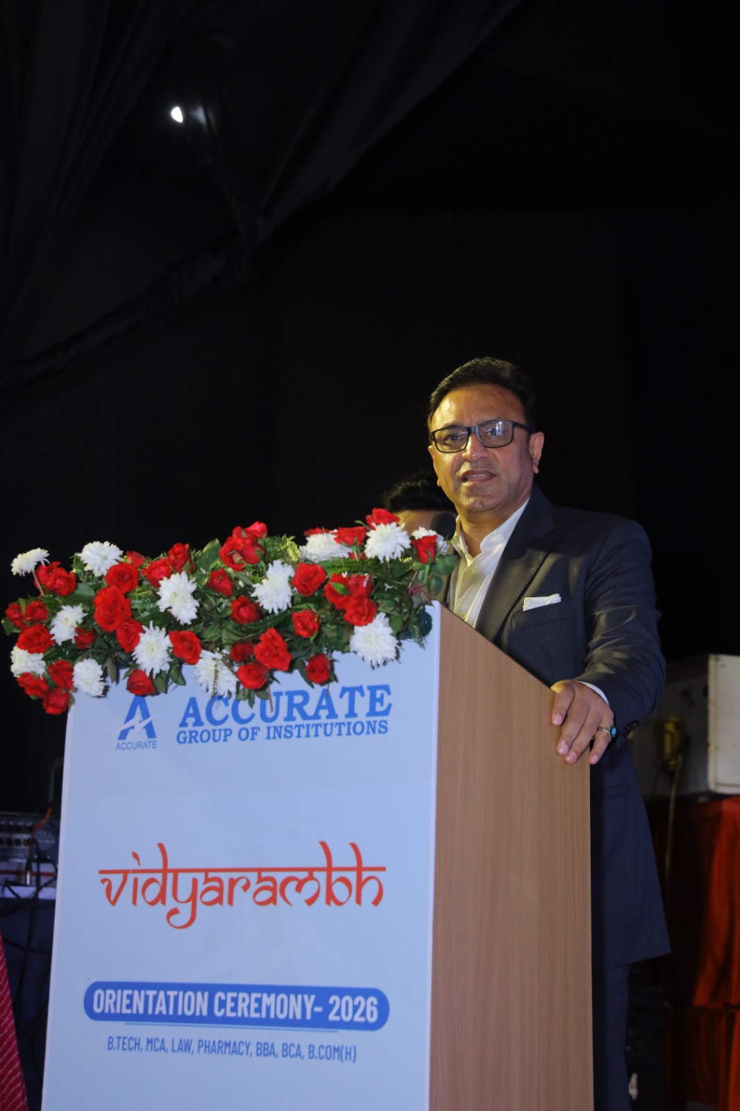 एक्‍युरेट कॉलेज में Orientation Ceremony का आयोजन:देश के विभिन्‍न हिस्‍सों से आए 1000 से अधिक विद्यार्थी हुए शामिल