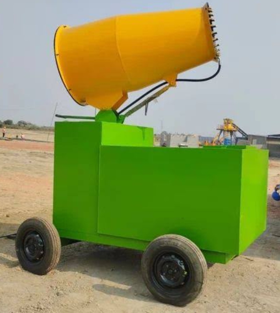 ग्रेटर नोएडा में निर्माण स्थलों पर एंटी स्मॉग गन लगाना अनिवार्य, वायु प्रदूषण रोकने के लिए  प्राधिकरण ने कसी कमर