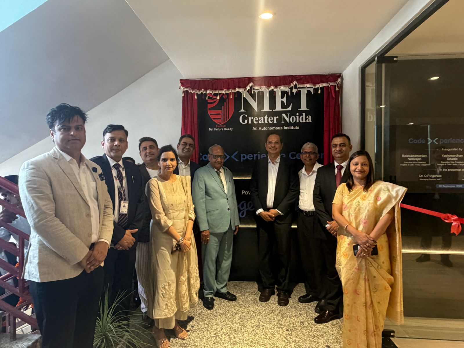 एनआईईटी में एक्सपीरियंस सेंटर की शुरुआत की:कॉलेज ने कैपजेमिनी के साथ शुरू किया सेंटर