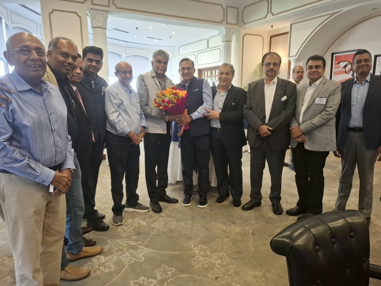 भारत टेक्स ट्रेड फेडरेशन की बोर्ड बैठक में डॉ. ए. शक्तिवेल नए चेयरमैन निर्वाचित:भद्रेश दोधिया फिर को-चेयरमैन चुने गए