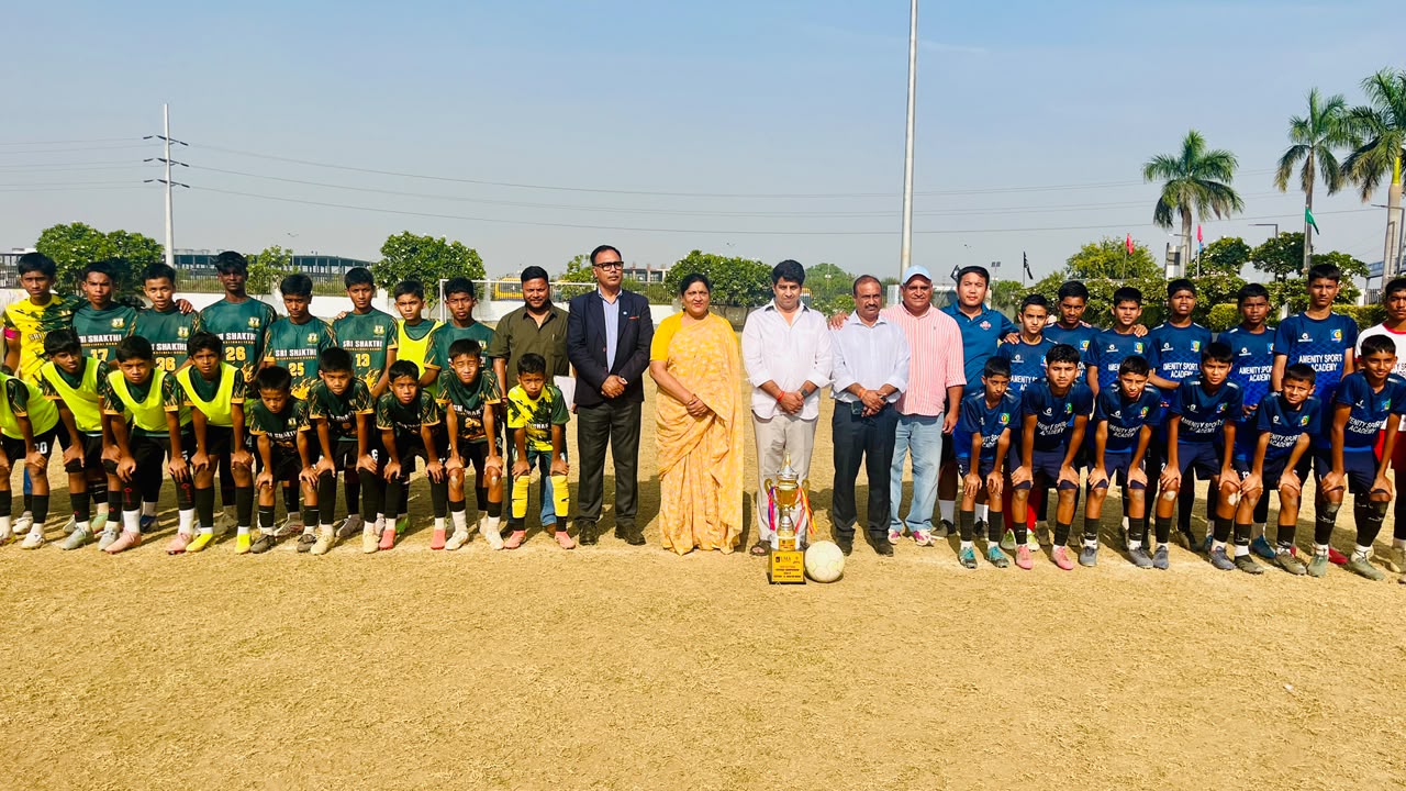 सीबीएसई राष्ट्रीय फुटबॉल चैंपियनशिप का समापन:उमा पब्लिक स्कूल में आयोजित हुई थी प्रतियोगिता