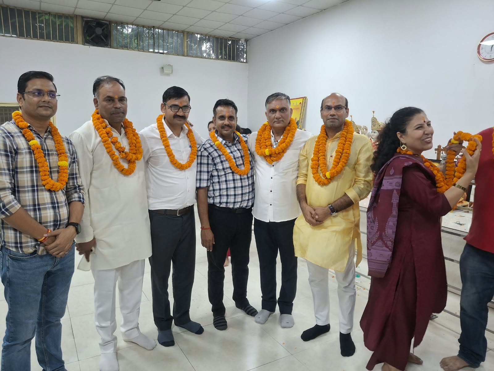 लोटस सोसाइटी RWA चुनाव में टीम प्रगति की जीत : ऊषा शर्मा अध्‍यक्ष व सोमबीर बने महासचिव